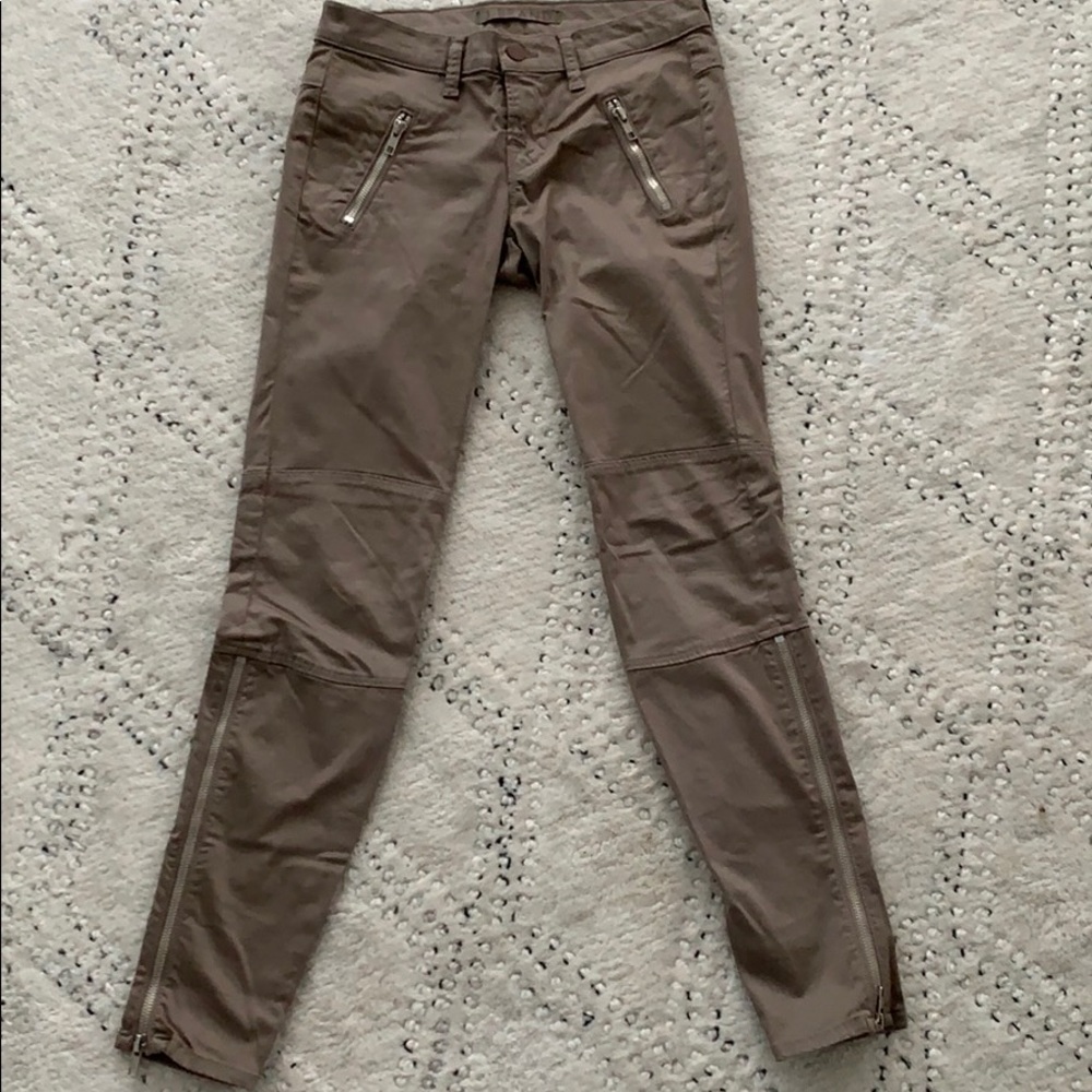 J Brand zippered pants